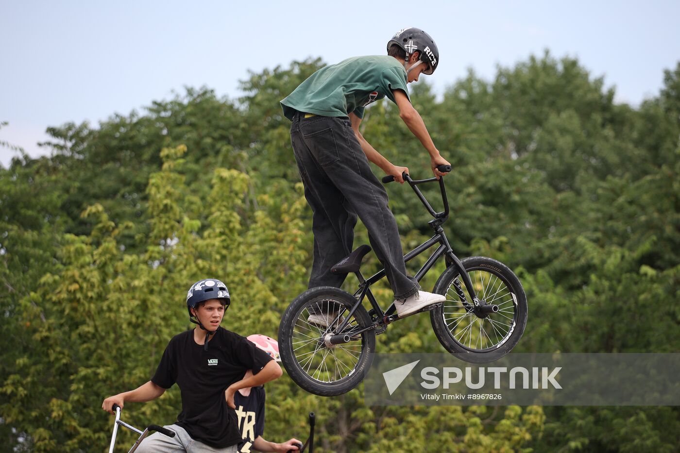 Russia BMX Freestyle Cycling Competititon