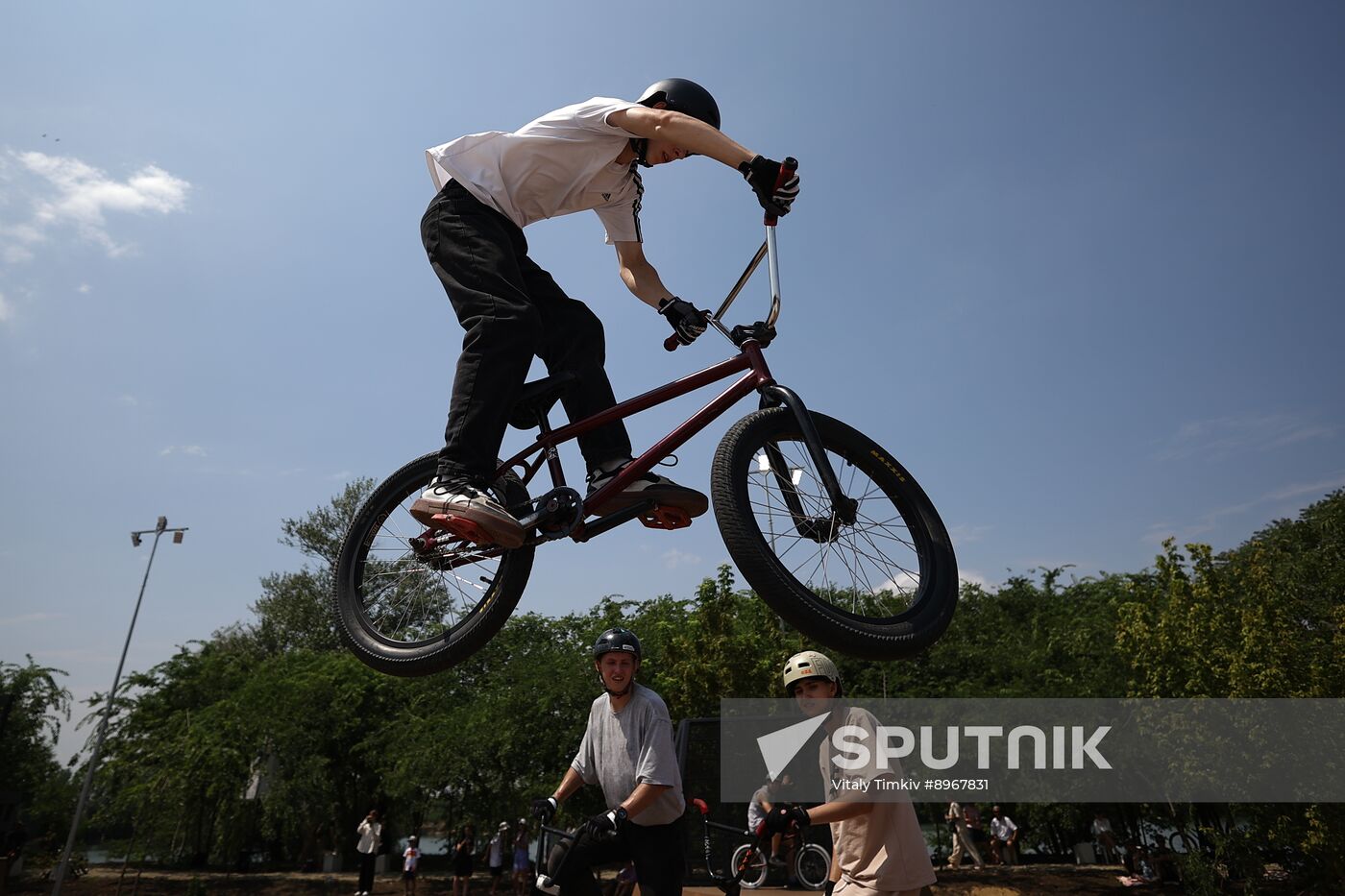 Russia BMX Freestyle Cycling Competititon