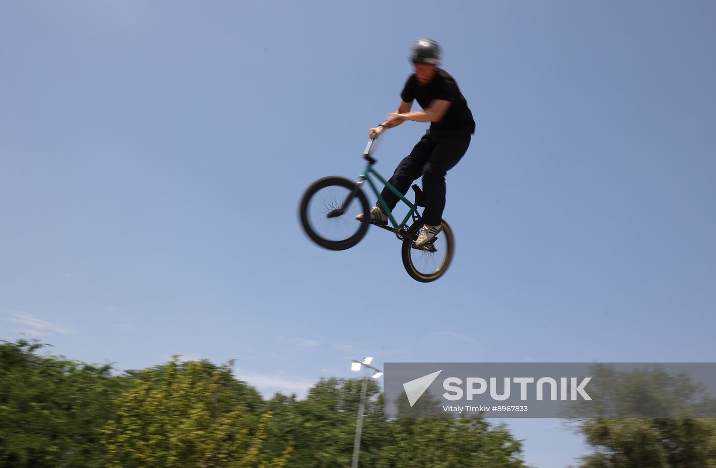 Russia BMX Freestyle Cycling Competititon