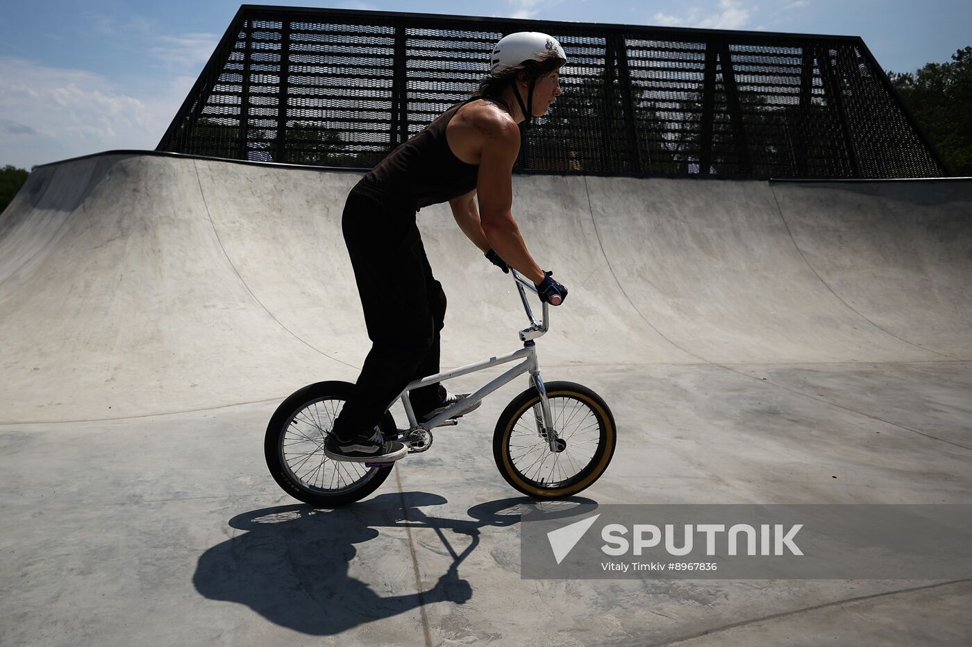 Russia BMX Freestyle Cycling Competititon