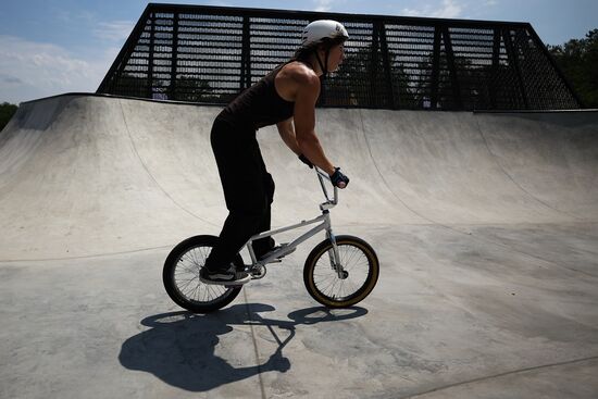 Russia BMX Freestyle Cycling Competititon