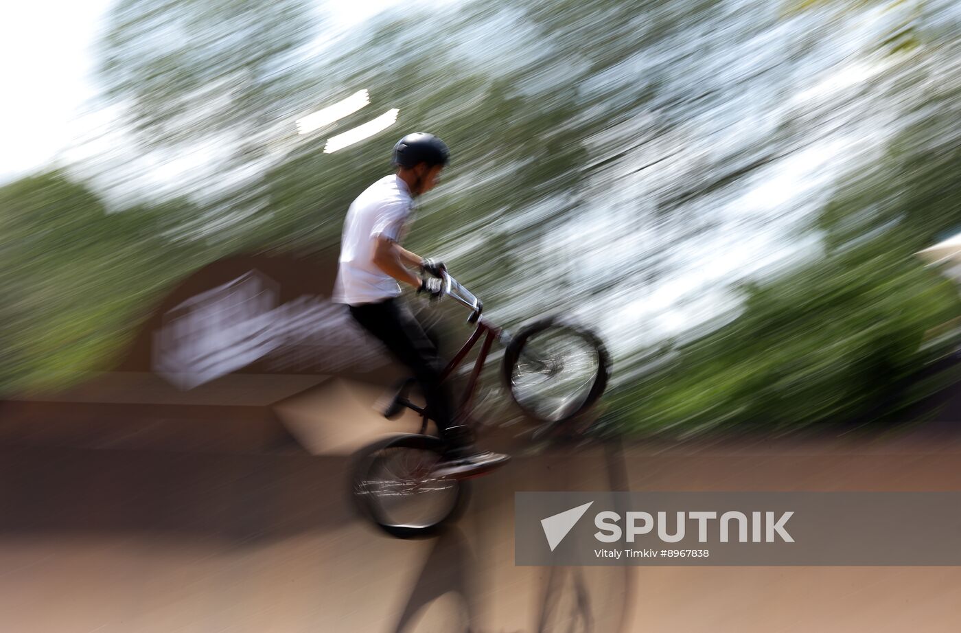Russia BMX Freestyle Cycling Competititon
