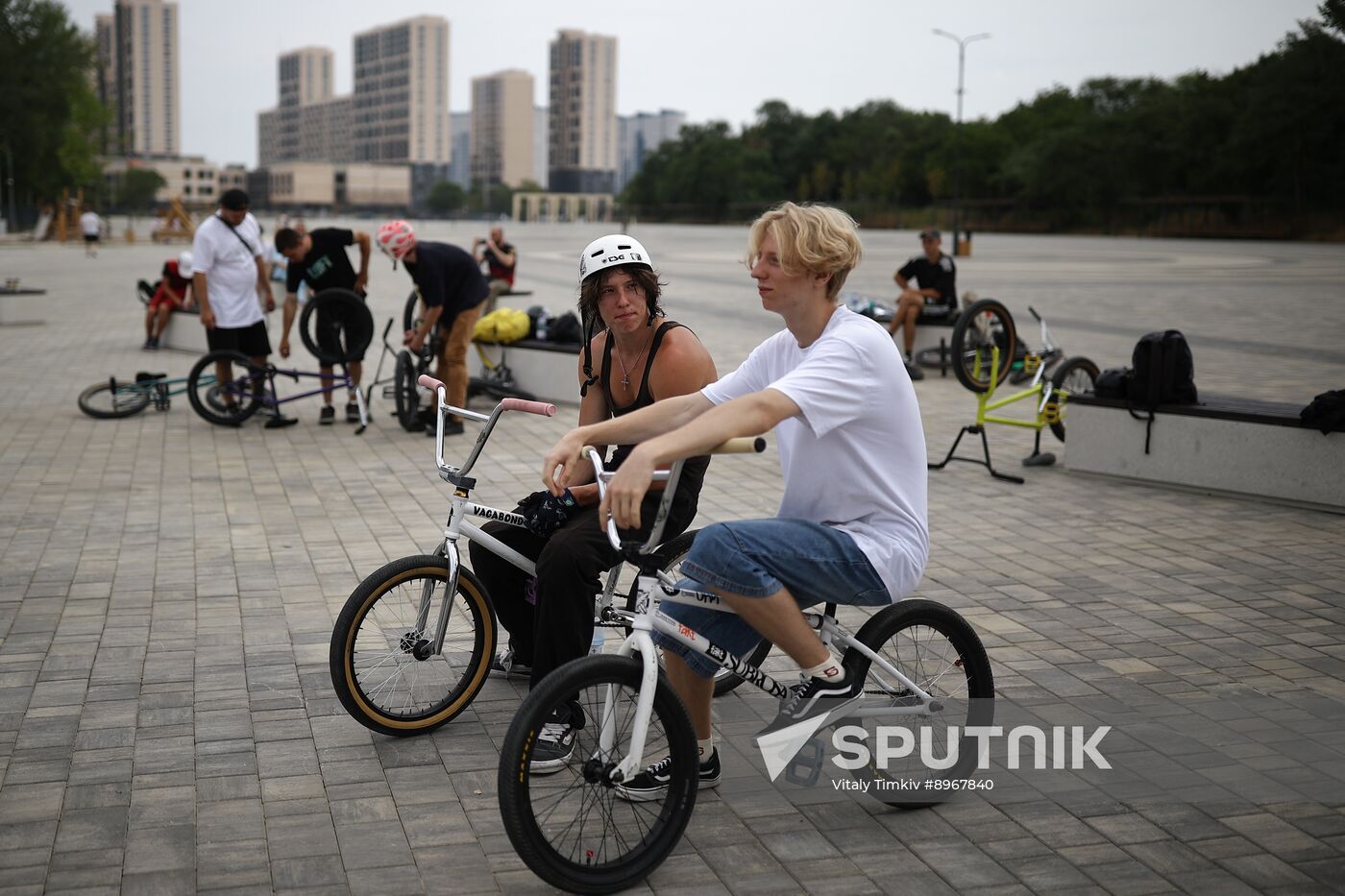 Russia BMX Freestyle Cycling Competititon