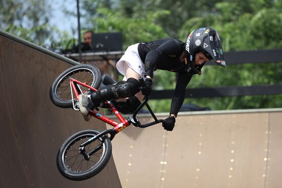 Russia BMX Freestyle Cycling Competititon