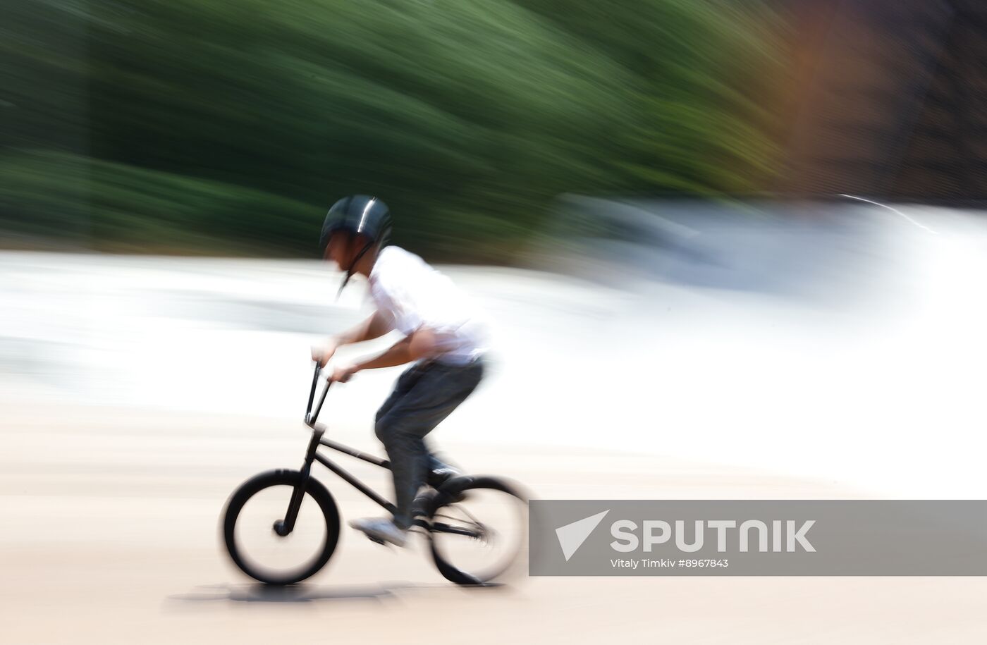 Russia BMX Freestyle Cycling Competititon