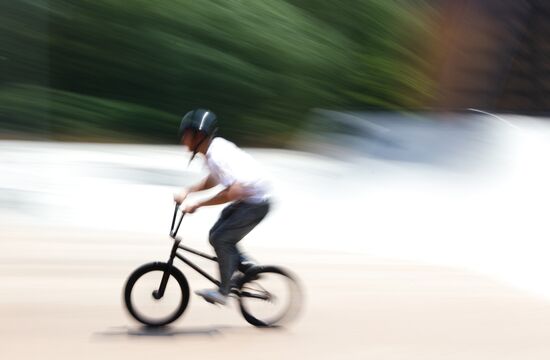 Russia BMX Freestyle Cycling Competititon