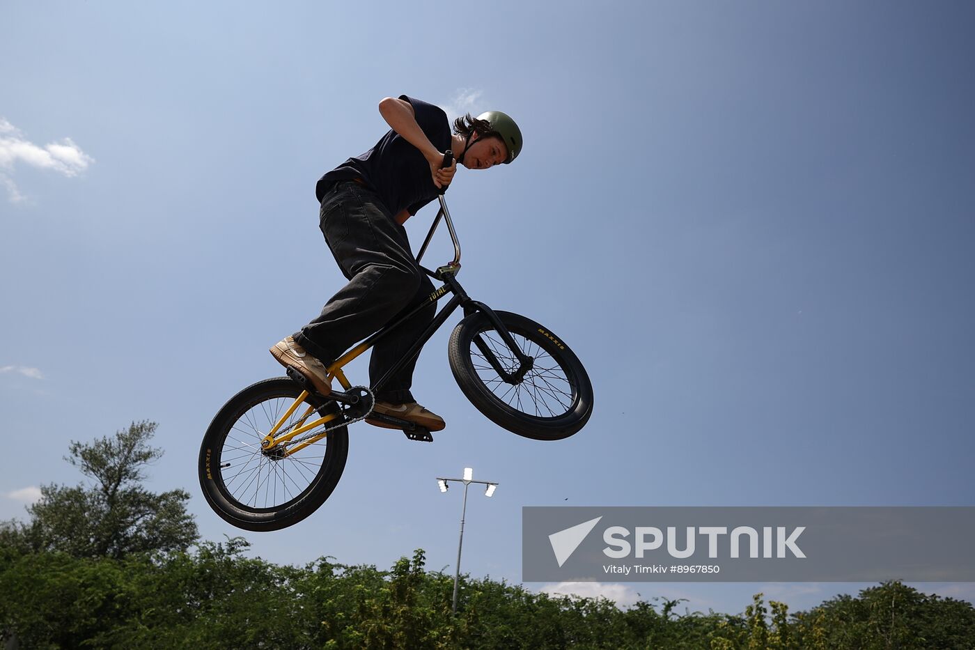 Russia BMX Freestyle Cycling Competititon