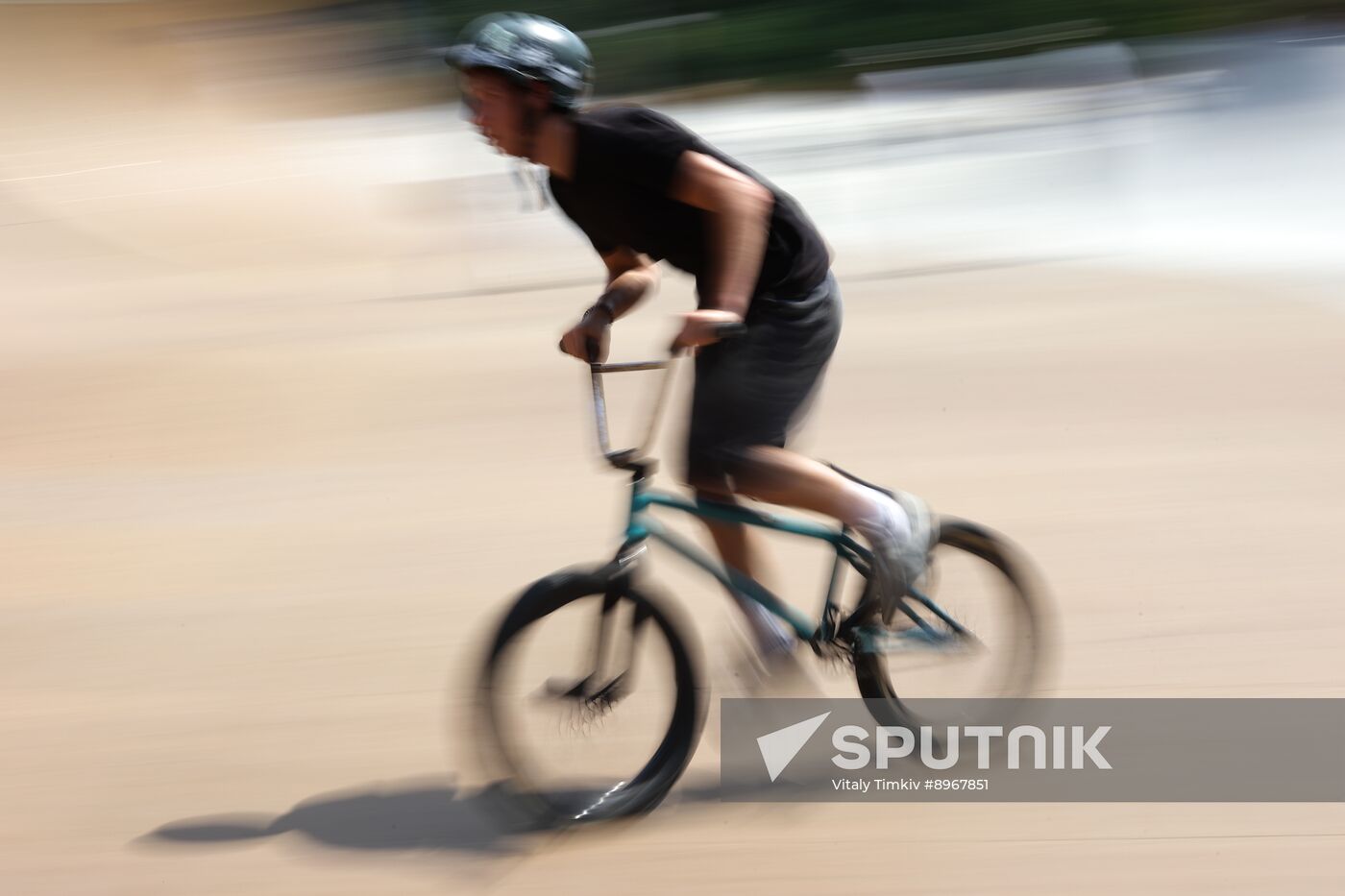 Russia BMX Freestyle Cycling Competititon