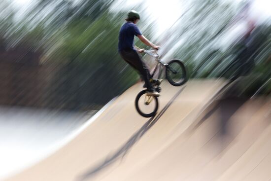 Russia BMX Freestyle Cycling Competititon