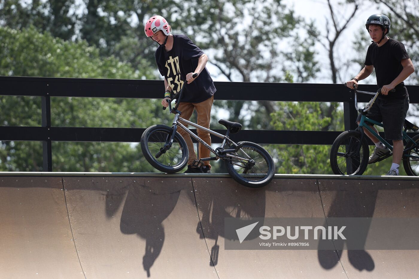 Russia BMX Freestyle Cycling Competititon
