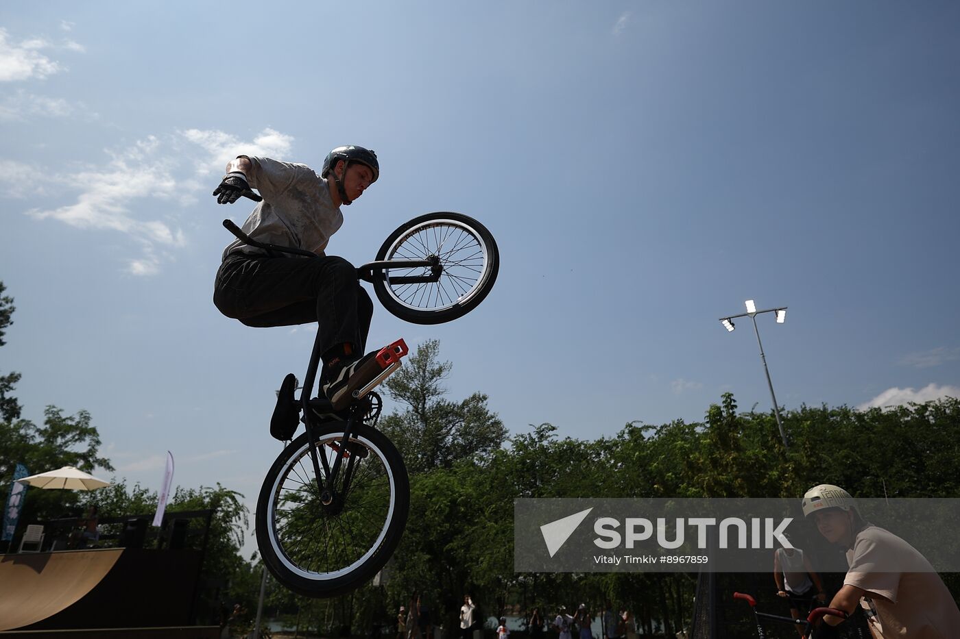 Russia BMX Freestyle Cycling Competititon