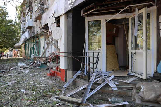 Russia Ukraine Military Operation Shelling