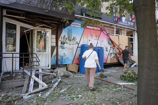 Russia Ukraine Military Operation Shelling