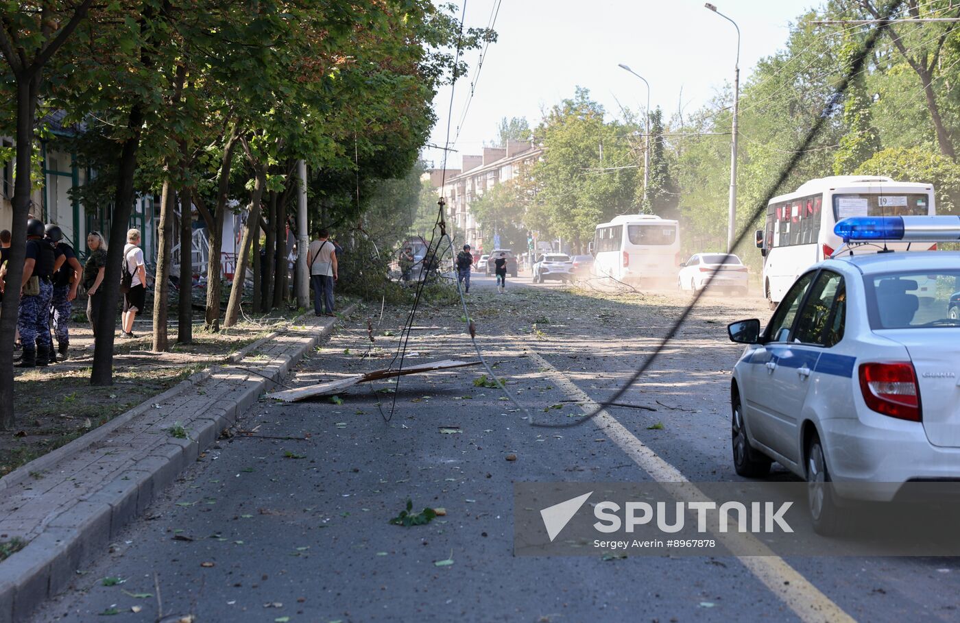 Russia Ukraine Military Operation Shelling