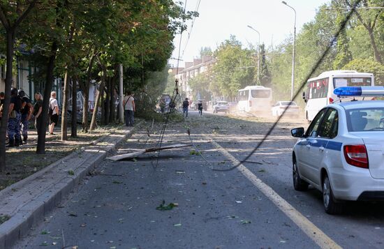 Russia Ukraine Military Operation Shelling
