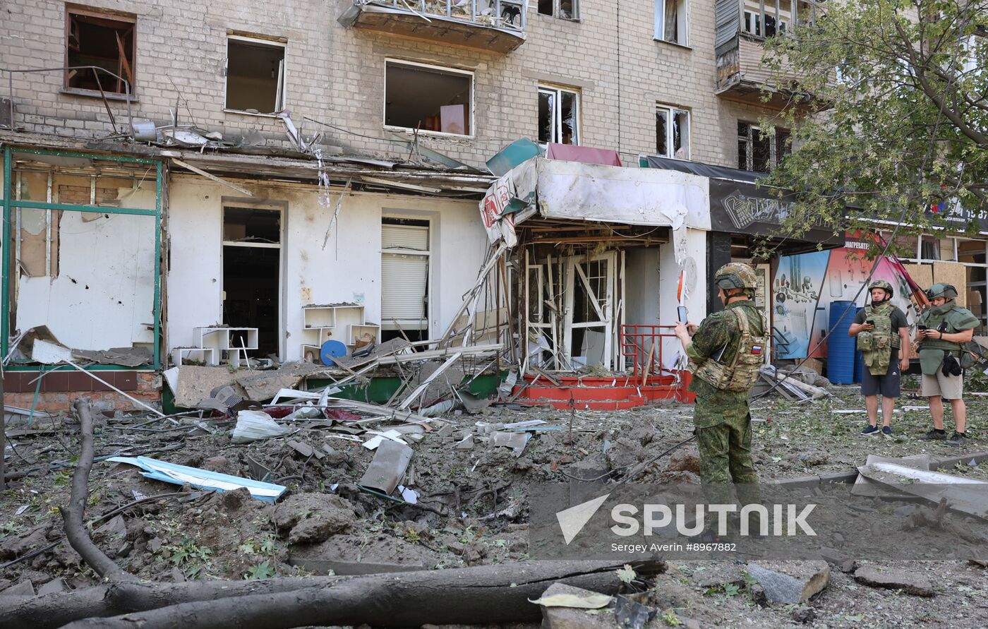 Russia Ukraine Military Operation Shelling