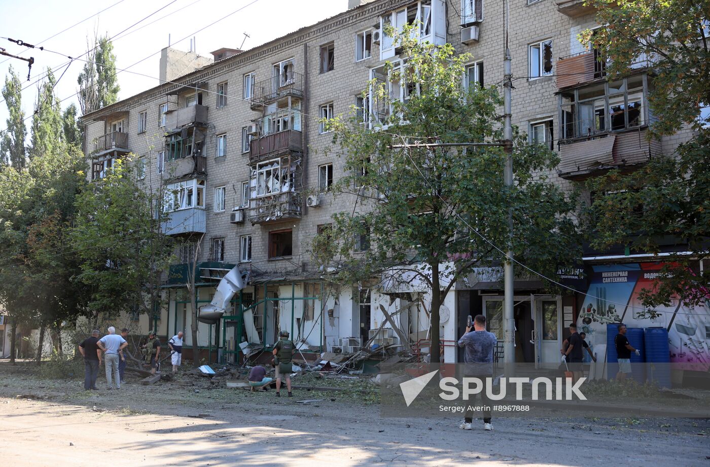 Russia Ukraine Military Operation Shelling