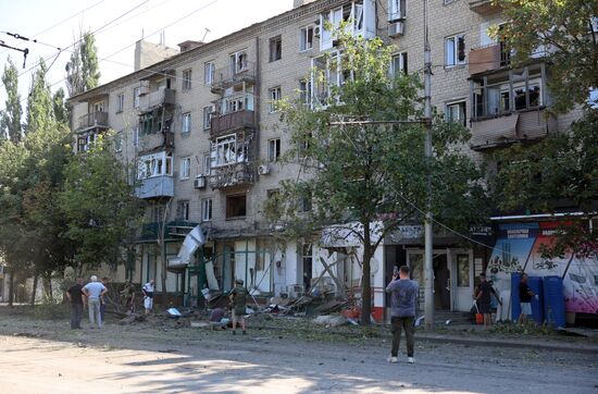 Russia Ukraine Military Operation Shelling