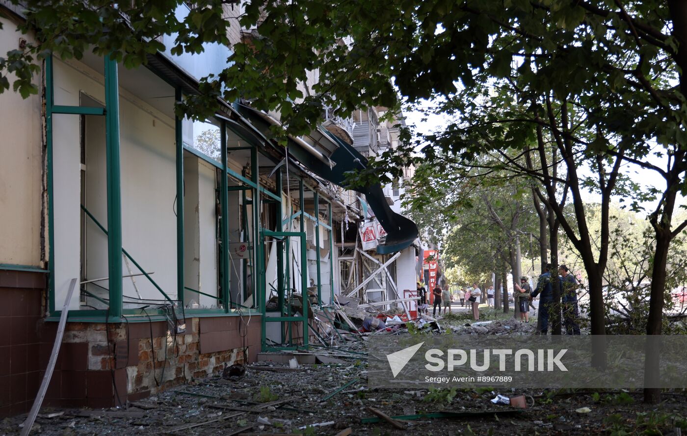 Russia Ukraine Military Operation Shelling