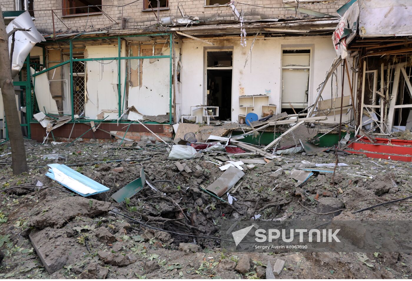 Russia Ukraine Military Operation Shelling
