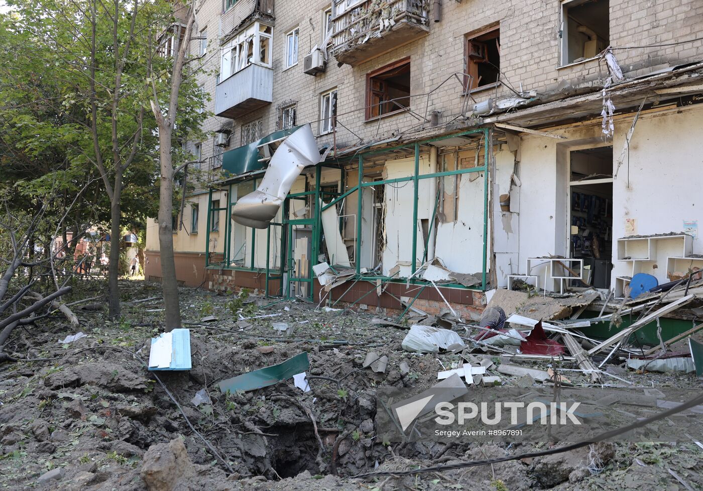 Russia Ukraine Military Operation Shelling