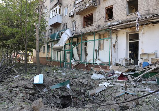 Russia Ukraine Military Operation Shelling