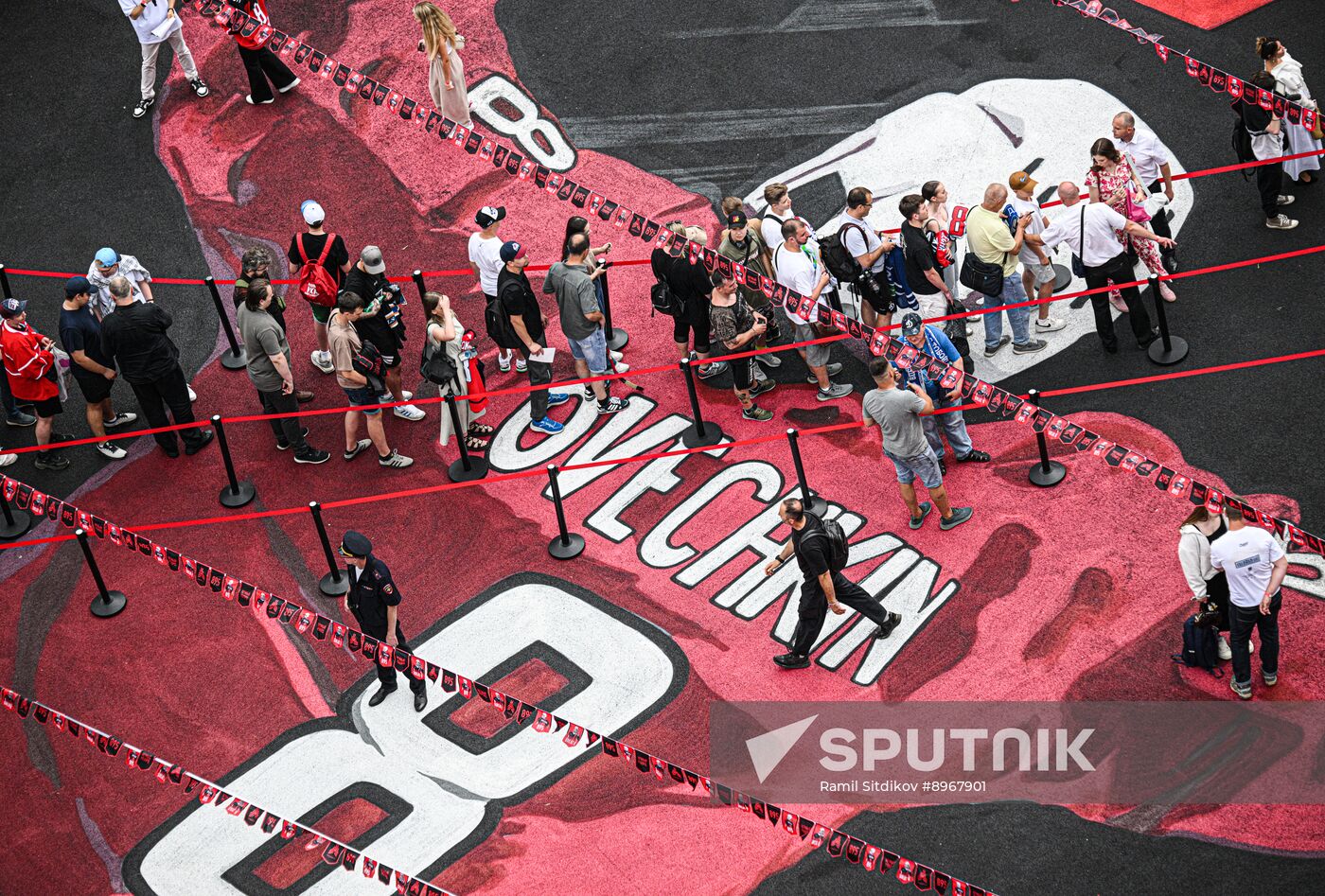 Russia Ice Hockey Ovechkin