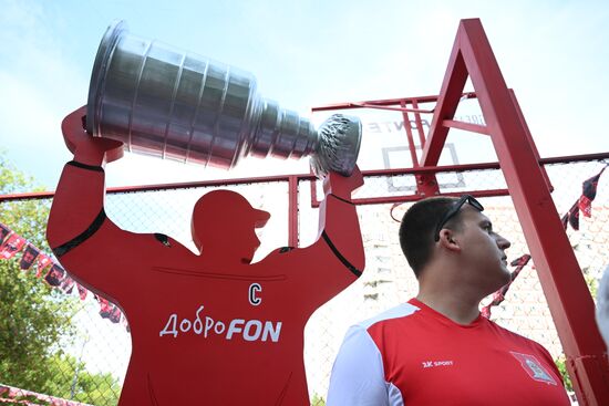 Russia Ice Hockey Ovechkin