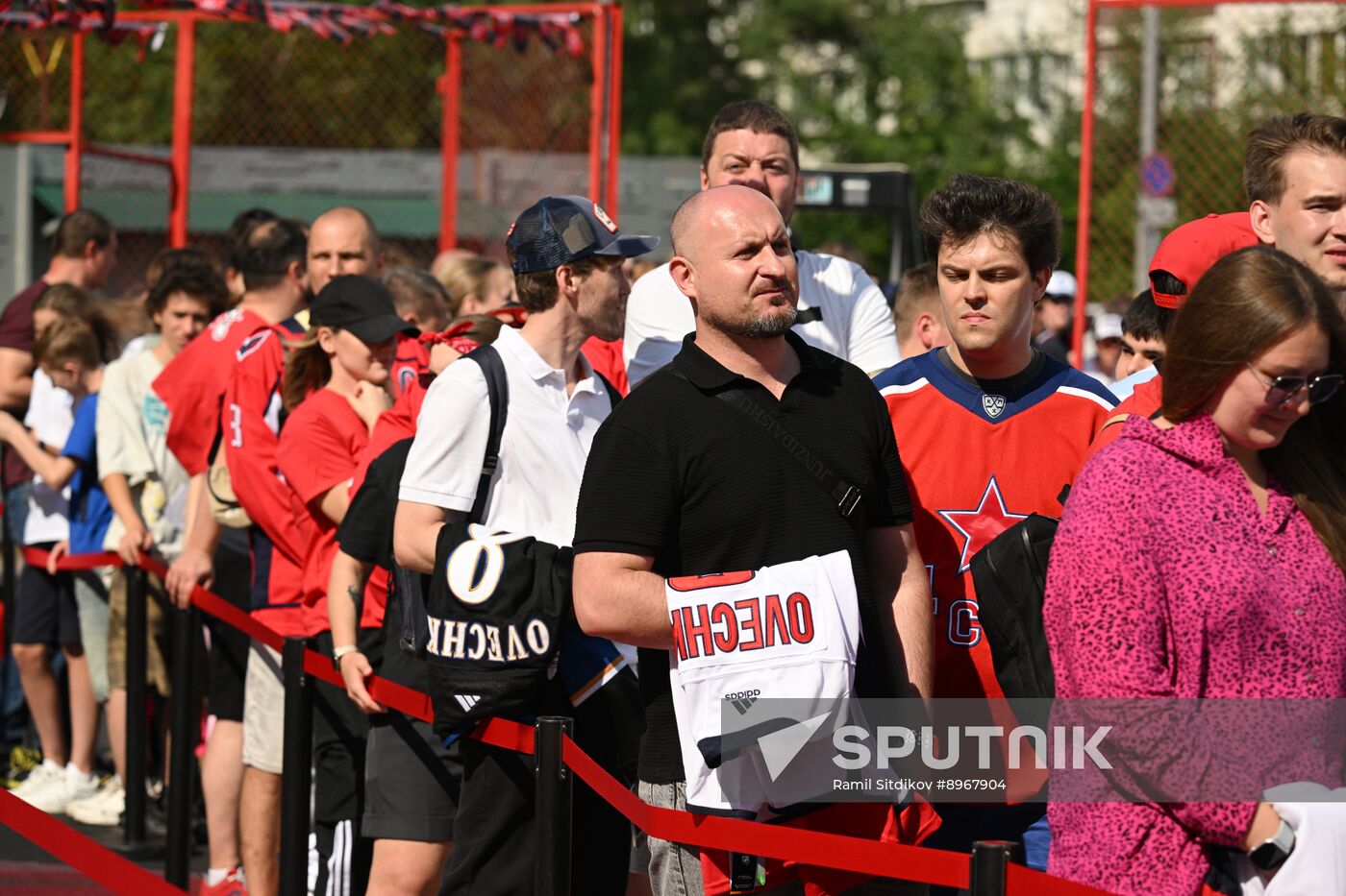 Russia Ice Hockey Ovechkin