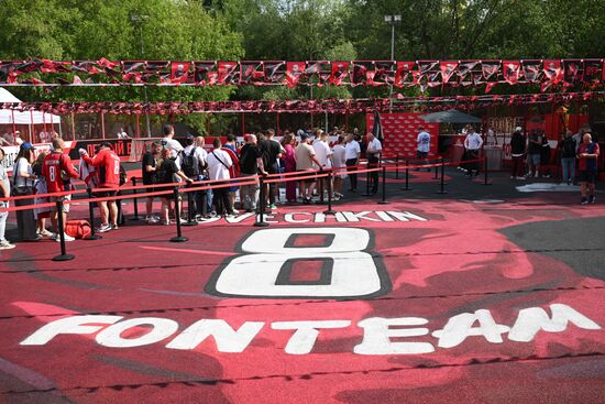 Russia Ice Hockey Ovechkin