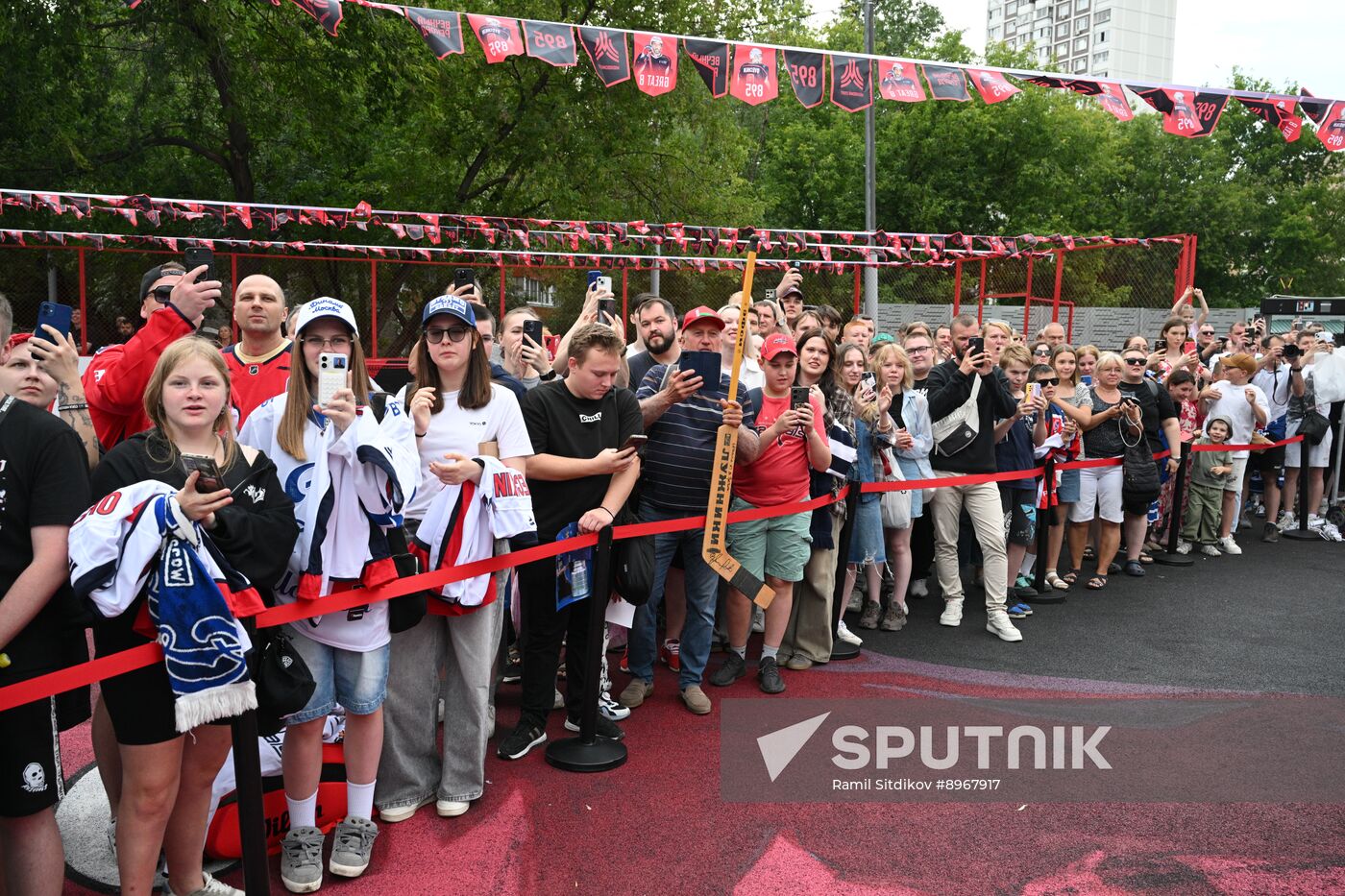 Russia Ice Hockey Ovechkin