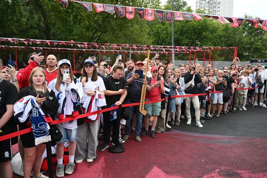 Russia Ice Hockey Ovechkin