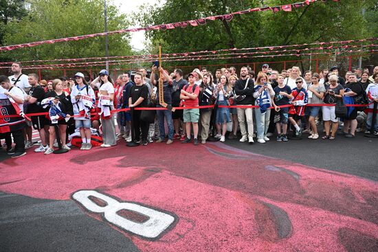 Russia Ice Hockey Ovechkin