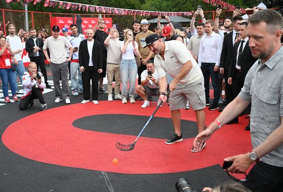 Russia Ice Hockey Ovechkin