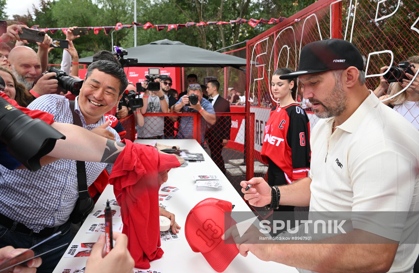 Russia Ice Hockey Ovechkin