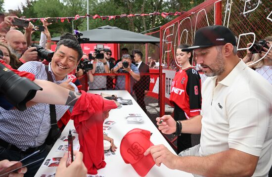 Russia Ice Hockey Ovechkin