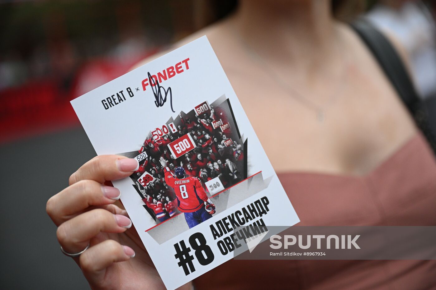 Russia Ice Hockey Ovechkin