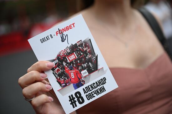 Russia Ice Hockey Ovechkin