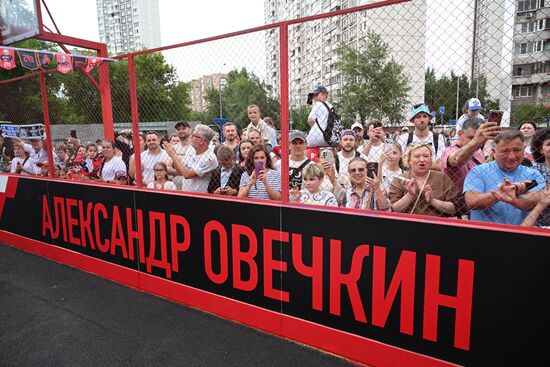 Russia Ice Hockey Ovechkin