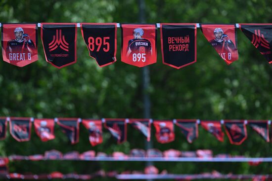 Russia Ice Hockey Ovechkin