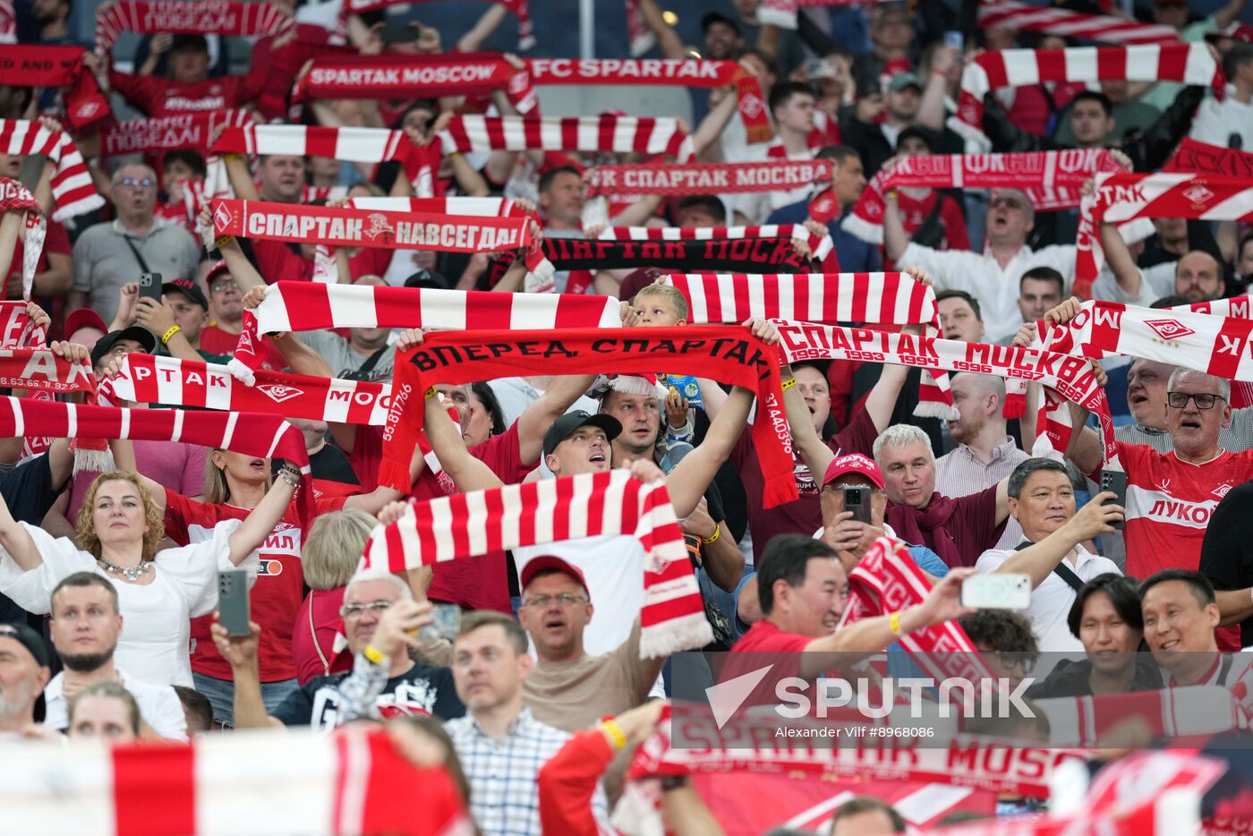 Russia Soccer Premier-League Spartak - Dynamo Mkh