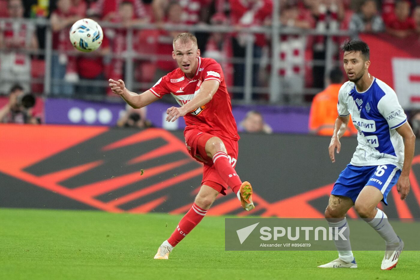 Russia Soccer Premier-League Spartak - Dynamo Mkh