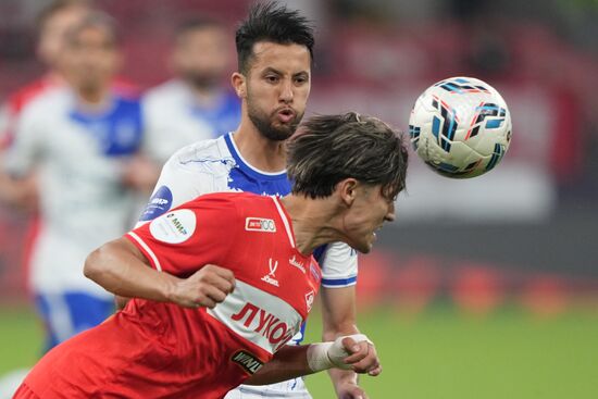 Russia Soccer Premier-League Spartak - Dynamo Mkh