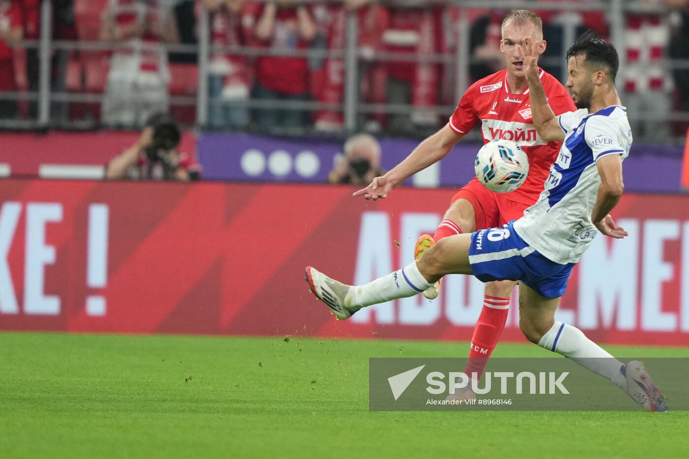 Russia Soccer Premier-League Spartak - Dynamo Mkh