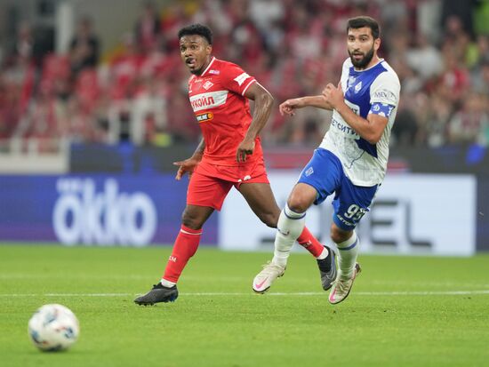 Russia Soccer Premier-League Spartak - Dynamo Mkh