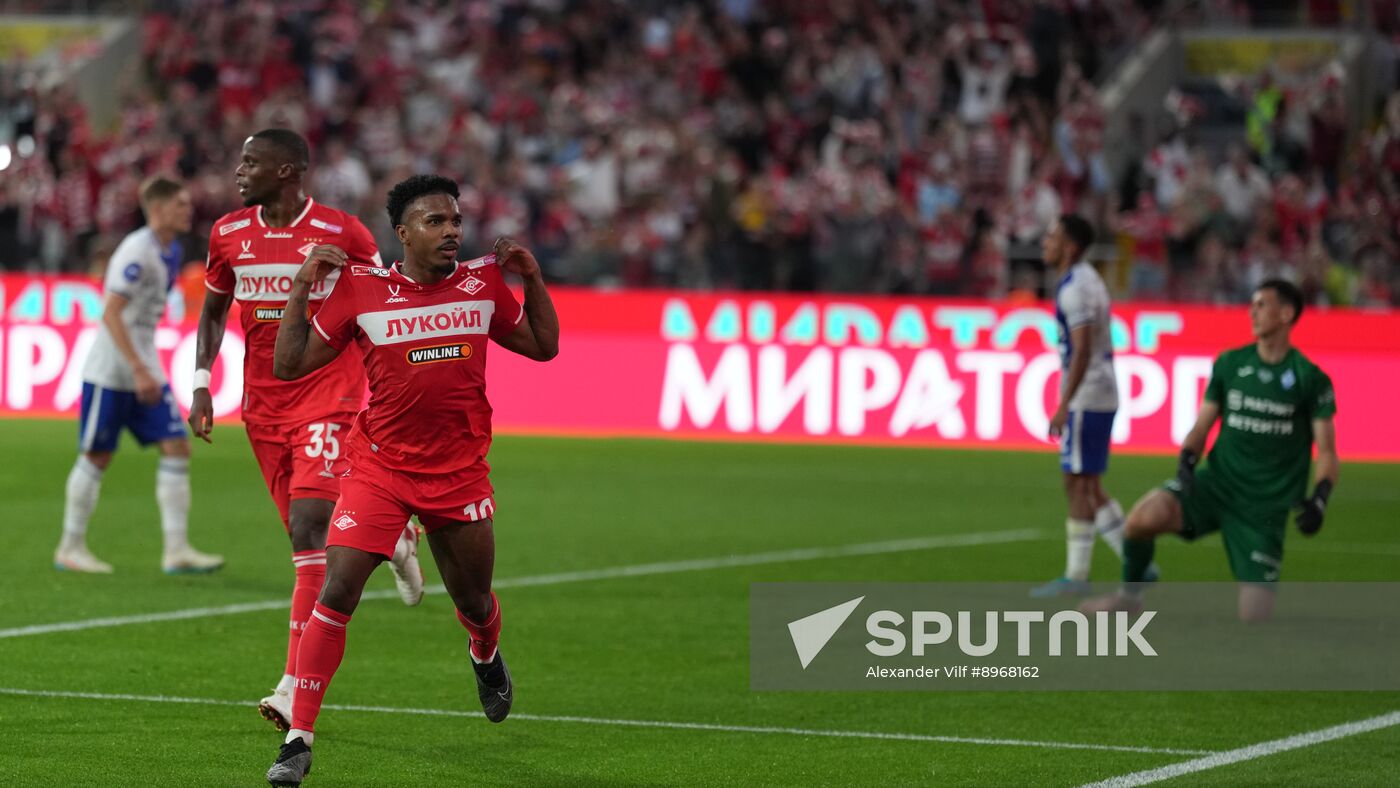 Russia Soccer Premier-League Spartak - Dynamo Mkh