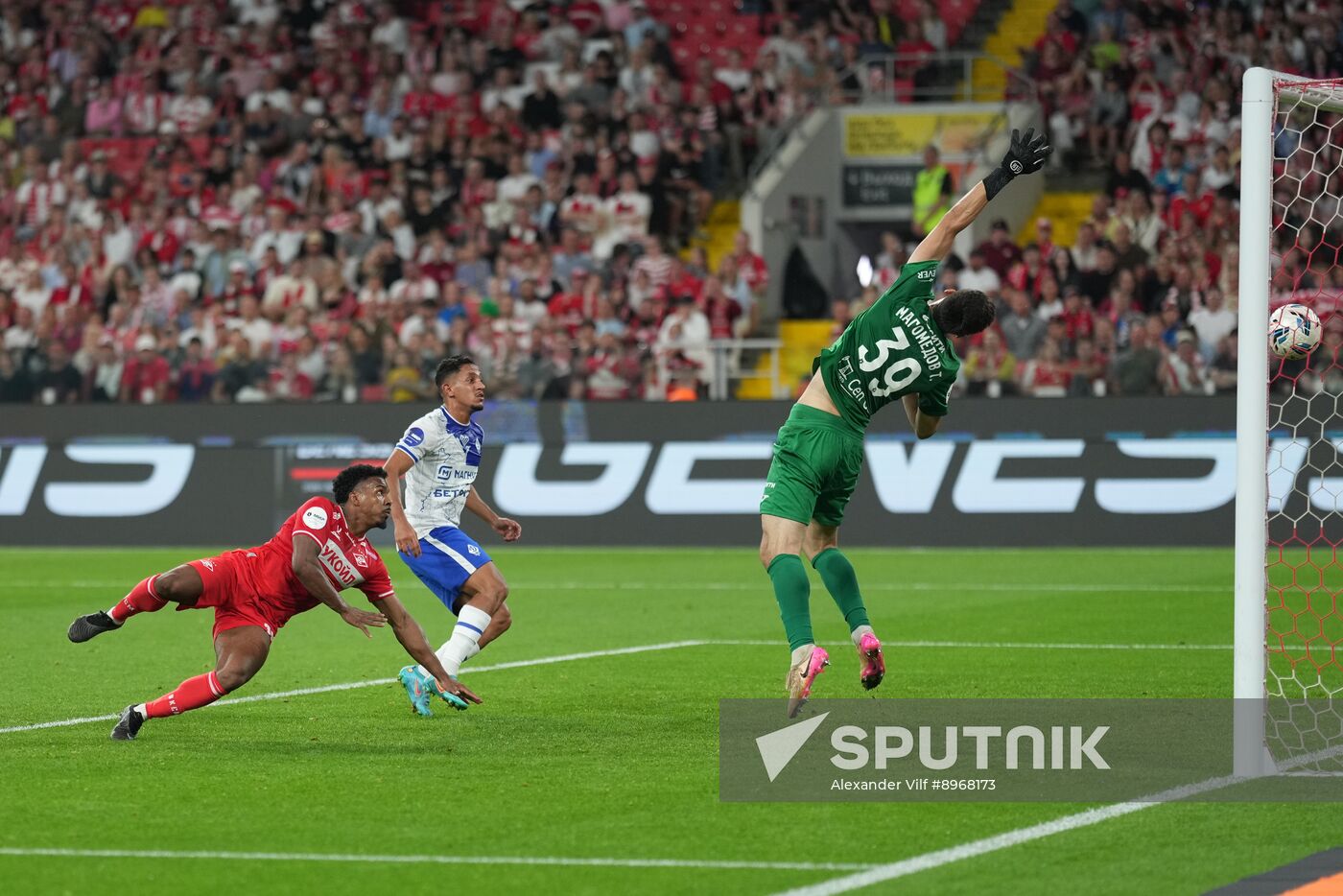 Russia Soccer Premier-League Spartak - Dynamo Mkh