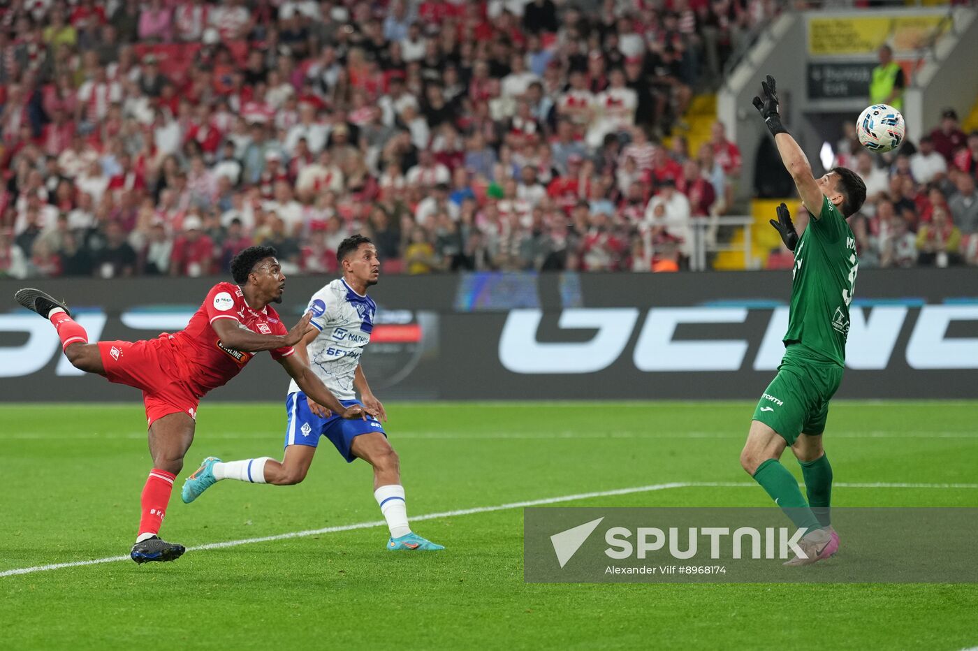 Russia Soccer Premier-League Spartak - Dynamo Mkh