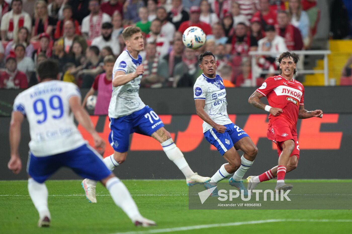 Russia Soccer Premier-League Spartak - Dynamo Mkh