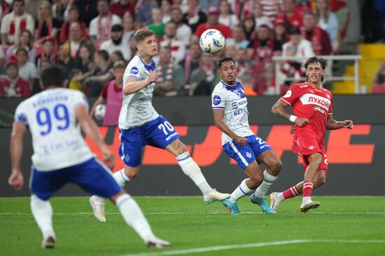 Russia Soccer Premier-League Spartak - Dynamo Mkh